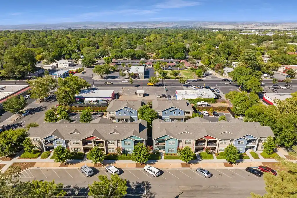 Aerial Neighborhood View